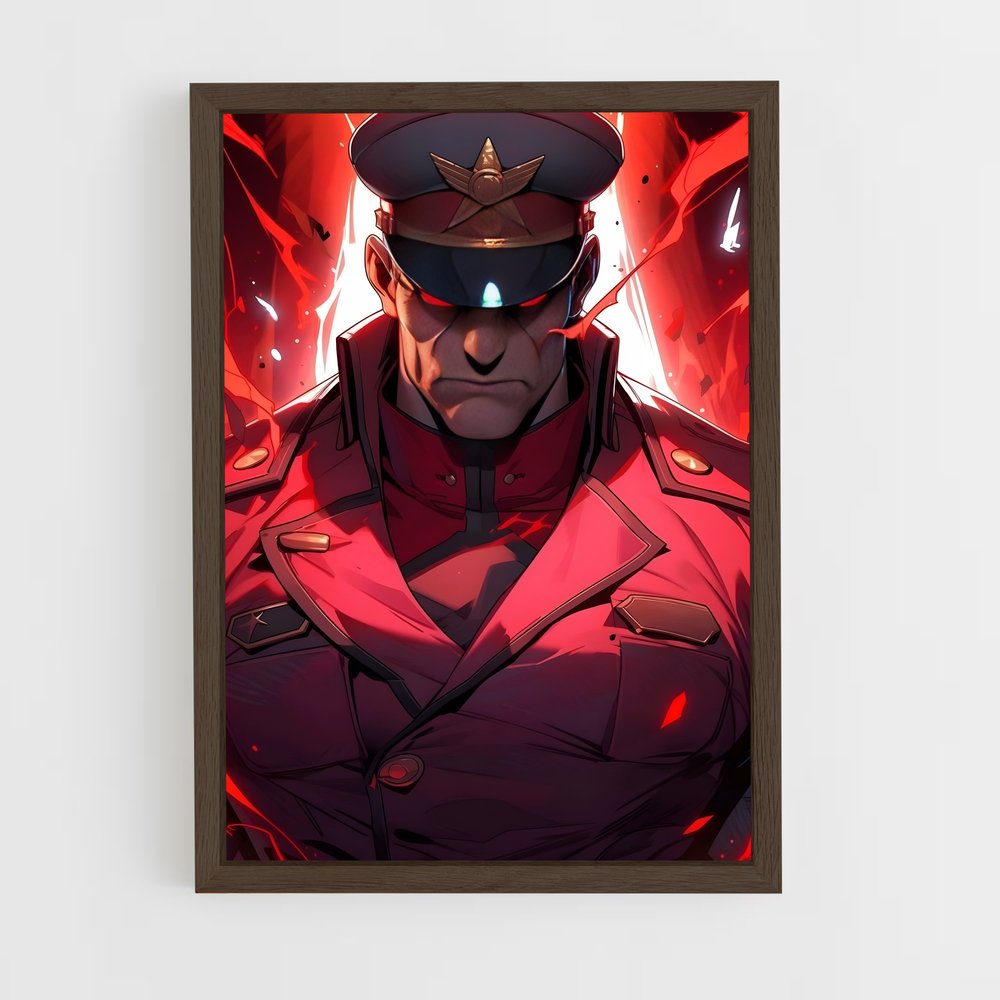 Poster Flame Fighter – affiche Street Fighter (vue 5)
